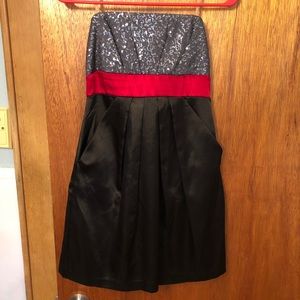 Short sequin cocktail dress